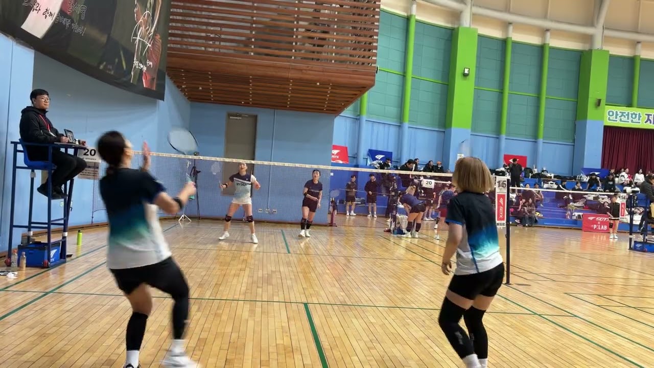2026 쏘텍스 르피랩 전국 배드민턴 대회 40대 여복 BC조 예선 1경기