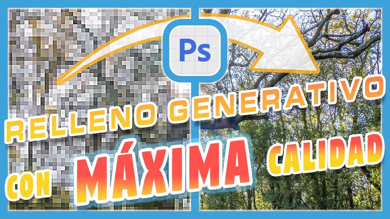 ⭐ Relleno generativo con MÁXIMA CALIDAD en Photoshop beta 😎