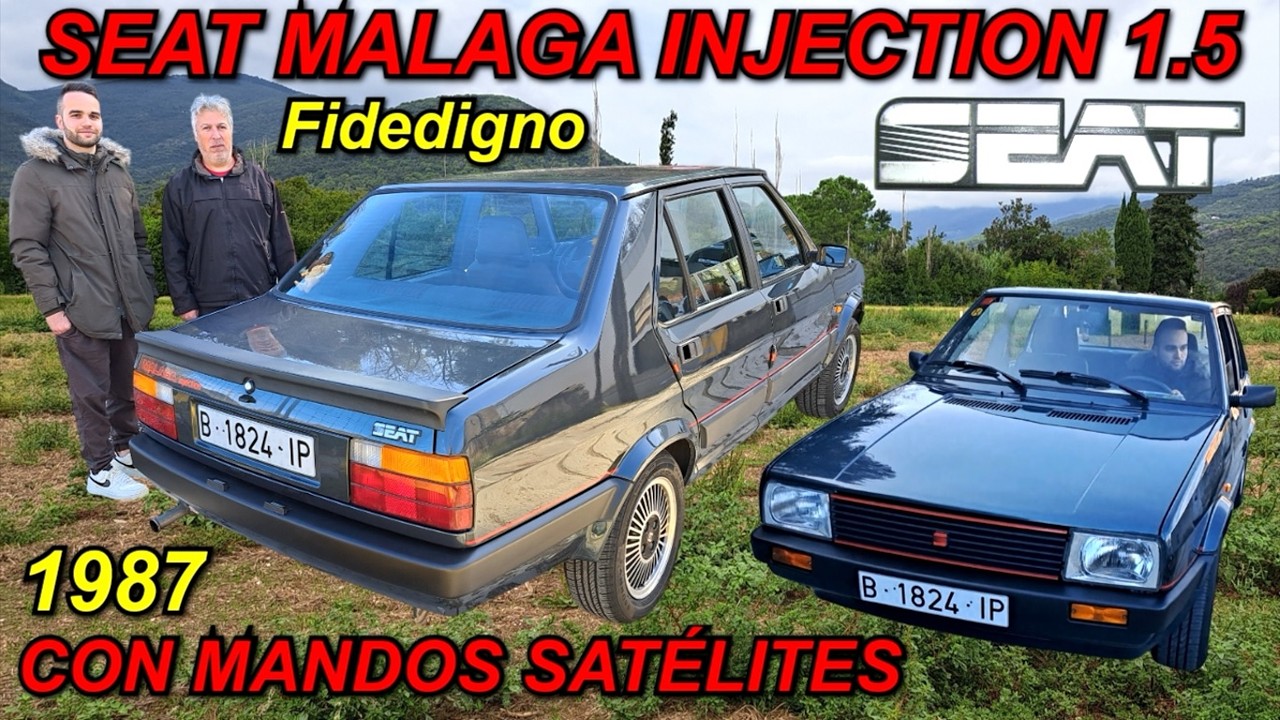 ✅Seat Malaga Injection 1.5 satélites congelado en el tiempo. System Porsche. #seatmalaga