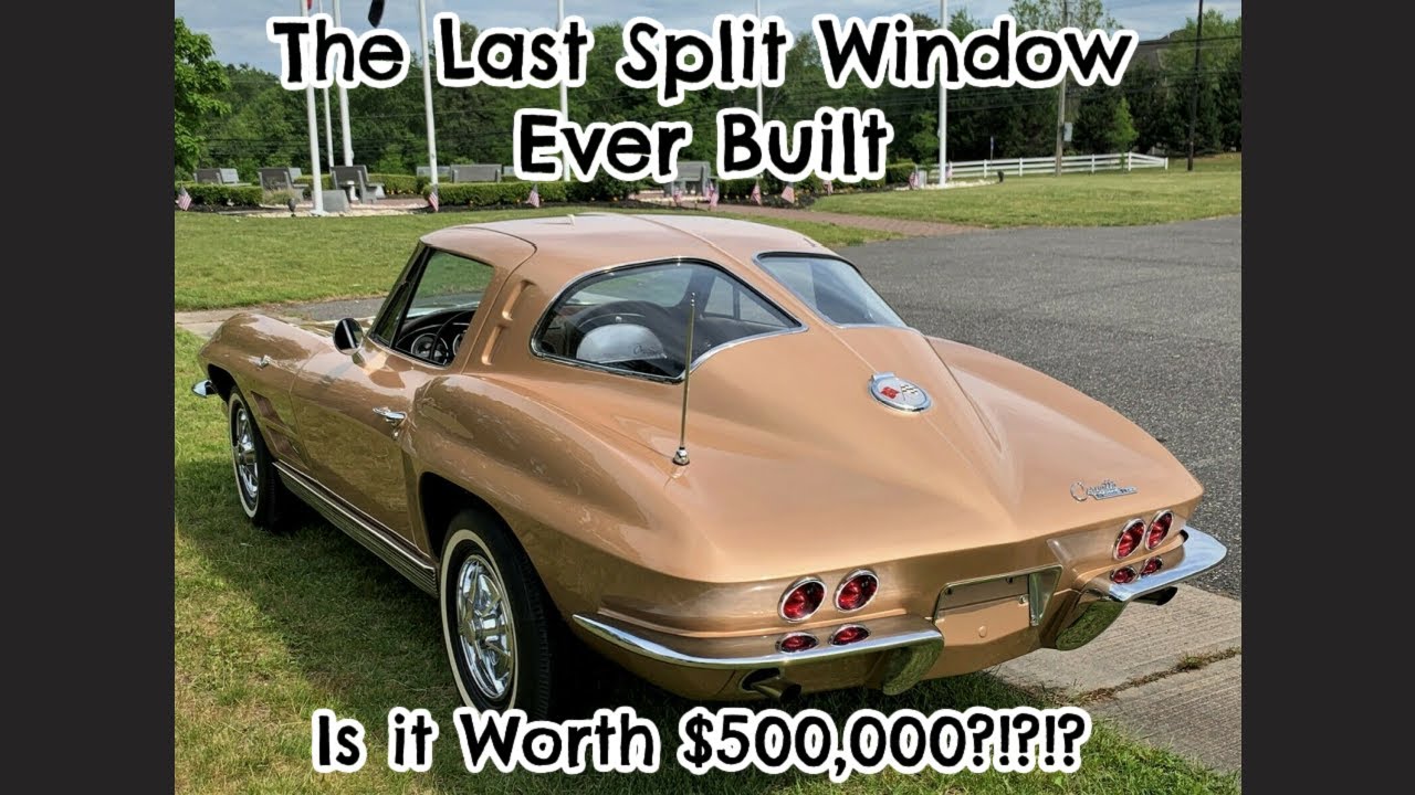 Последний сохранившийся Corvette Split Window 1963 года выпуска выставлен на продажу!!!