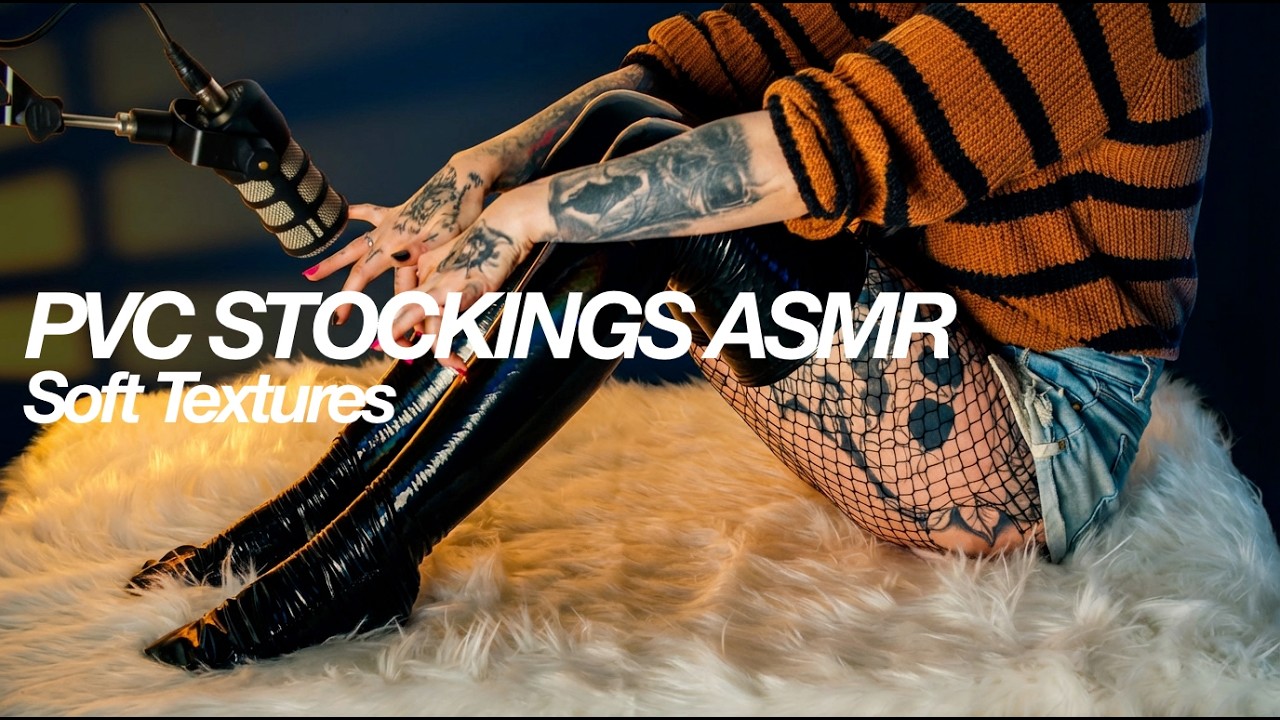Early morning PVC/Latex stockings ASMR