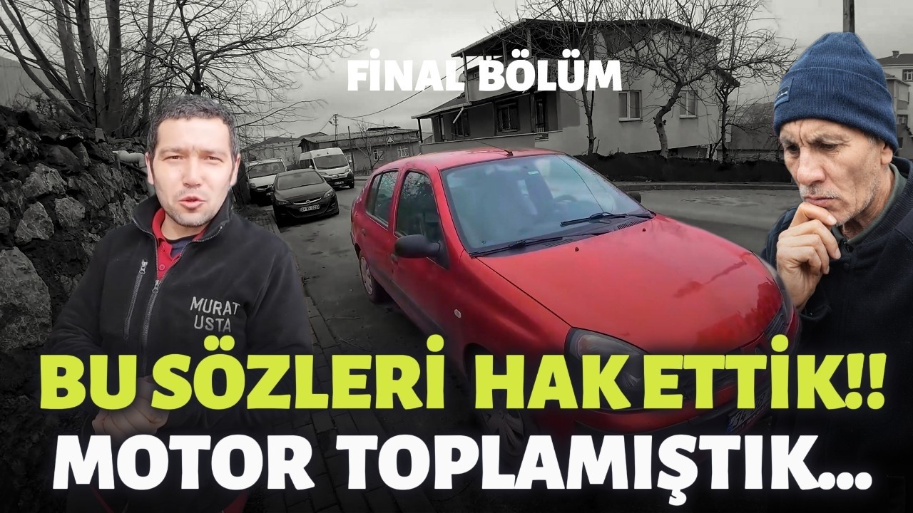 RİSK ALIP MOTOR TOPLADIK , SAHİBİ NELER SÖYLEDİ? RENAULT 1.5 DCİ RESTORASYONU FİNAL BÖLÜM!!