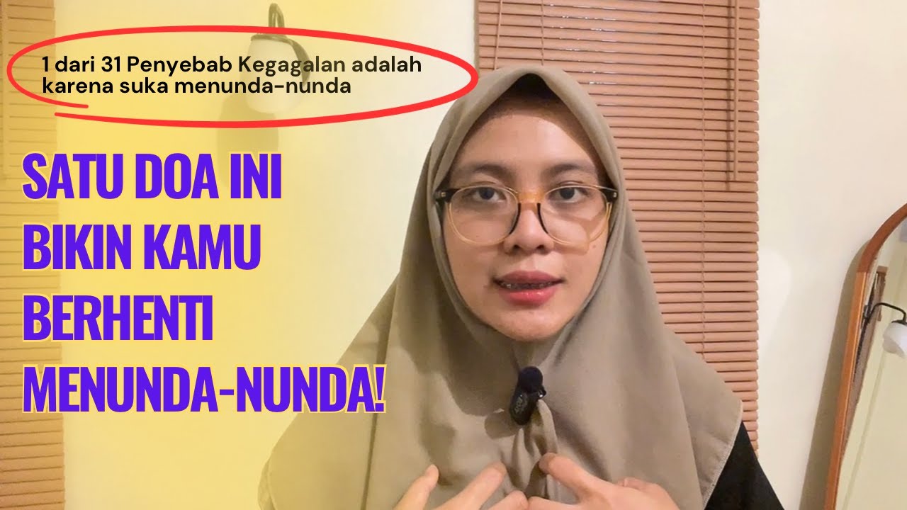 STOP KEBIASAAN MENUNDA! Bikin Hidupmu Stagnan dan Gagal!