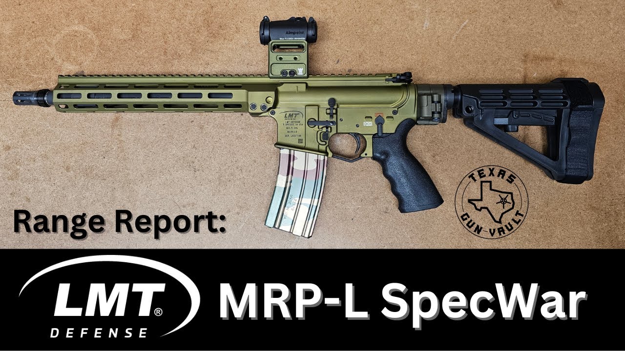 Отчет о стрельбе: пистолет LMT (Lewis Machine & Tool) MRP-L Specwar 12.5 Limited Edition