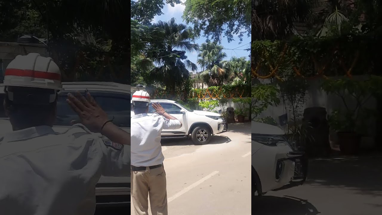 3 STAR IPS Car || Director General of Police High Security Convoy #shorts