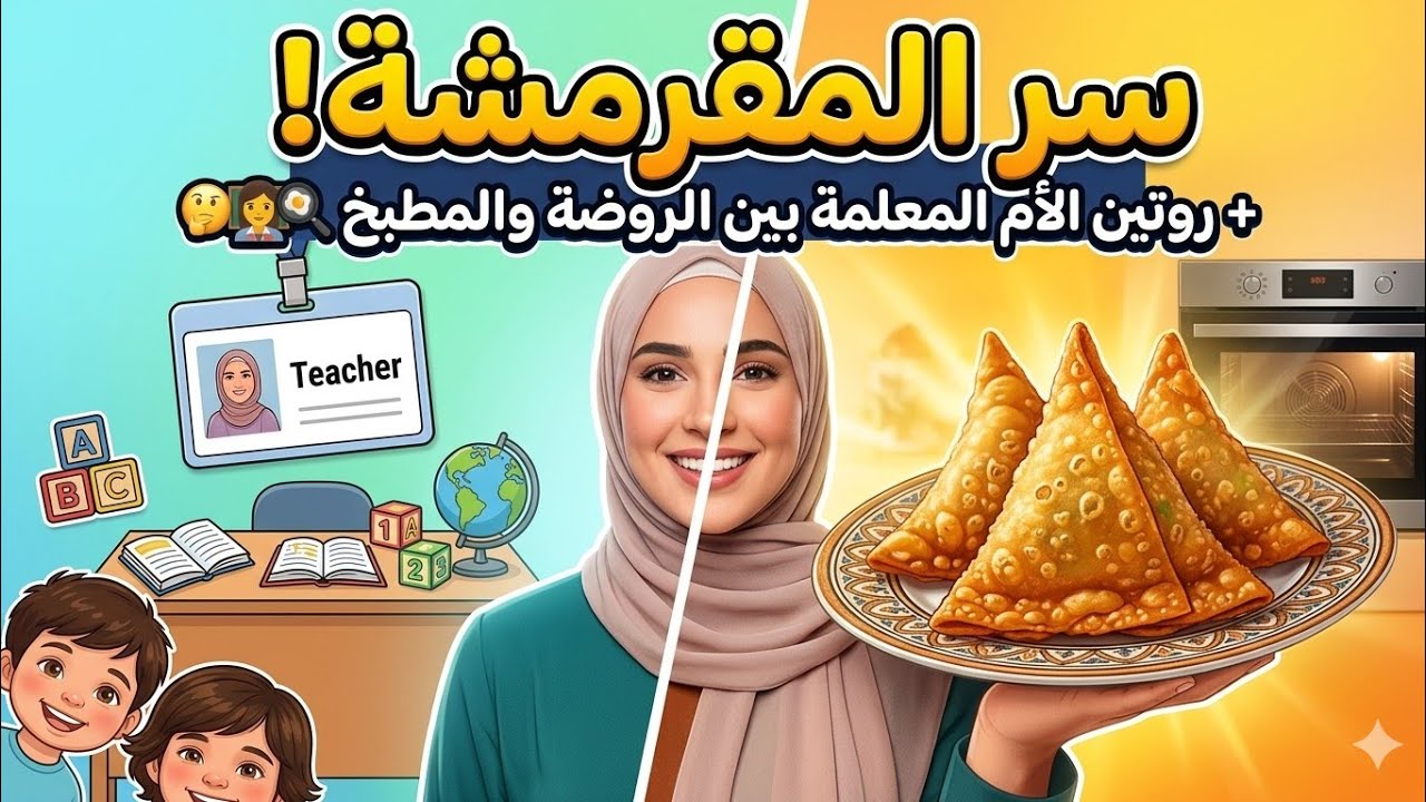 روتين 6 رمضان 🌙: ليش السمبوسك أهم من الكفتة؟ 😂 وتجهيزات فطور وسحور يشهّوا!