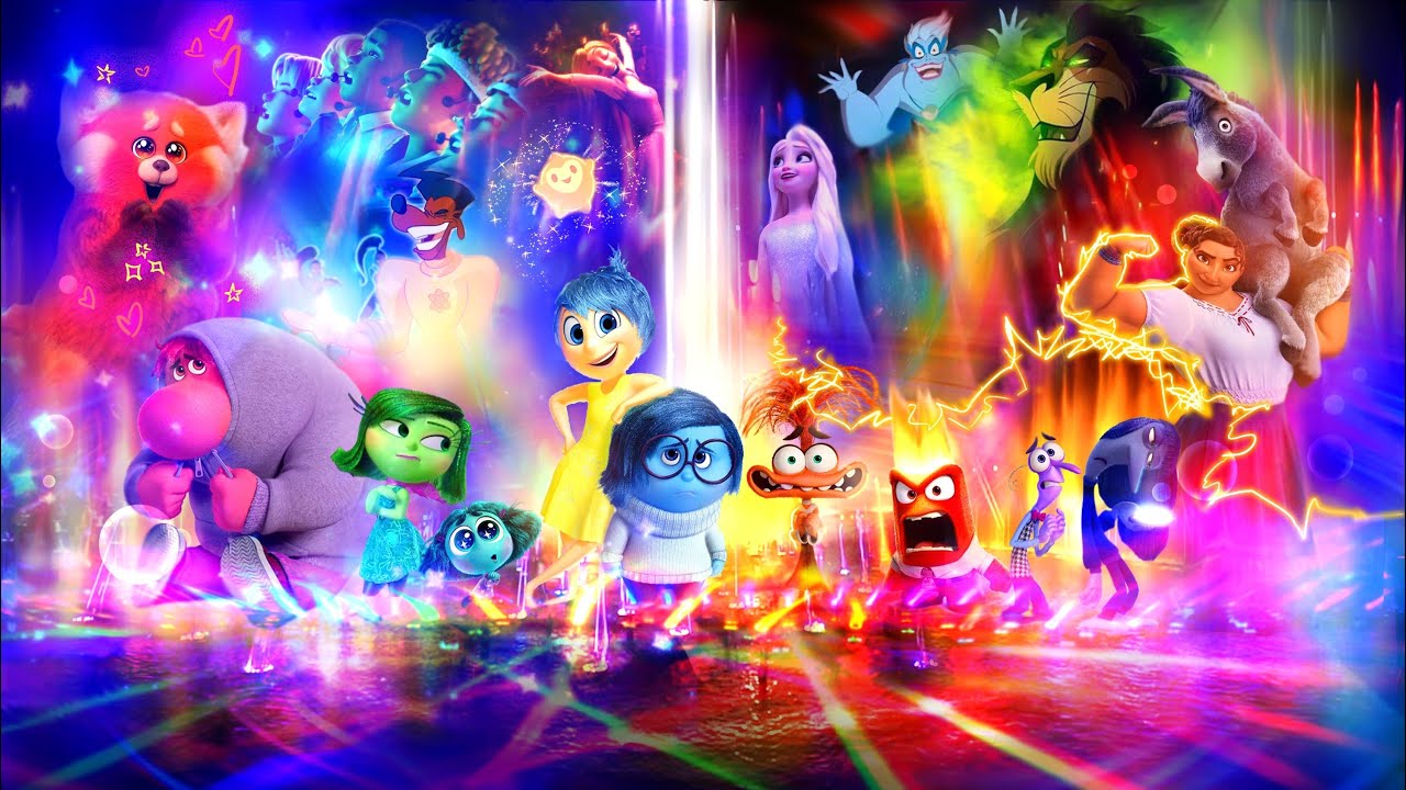World of color happiness 2025 part of the 70th celebration of Disneyland resort