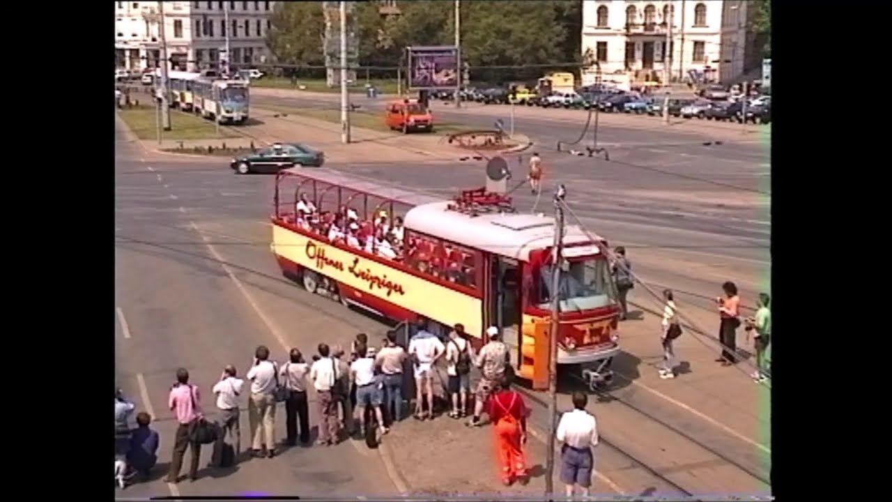 100 Jahre elektrische Straßenbahn in Leipzig 1996