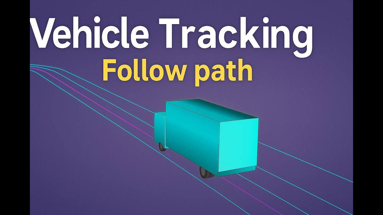 Civil 3D VEHICLE TRACKING PART 5 - Follow a Polyline