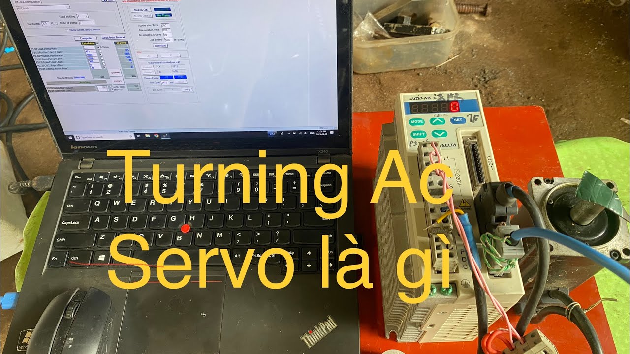 Turning ac servo delta AB và minh hoạ cụ thể | Anh Lee_Khám Phá Sáng Tạo