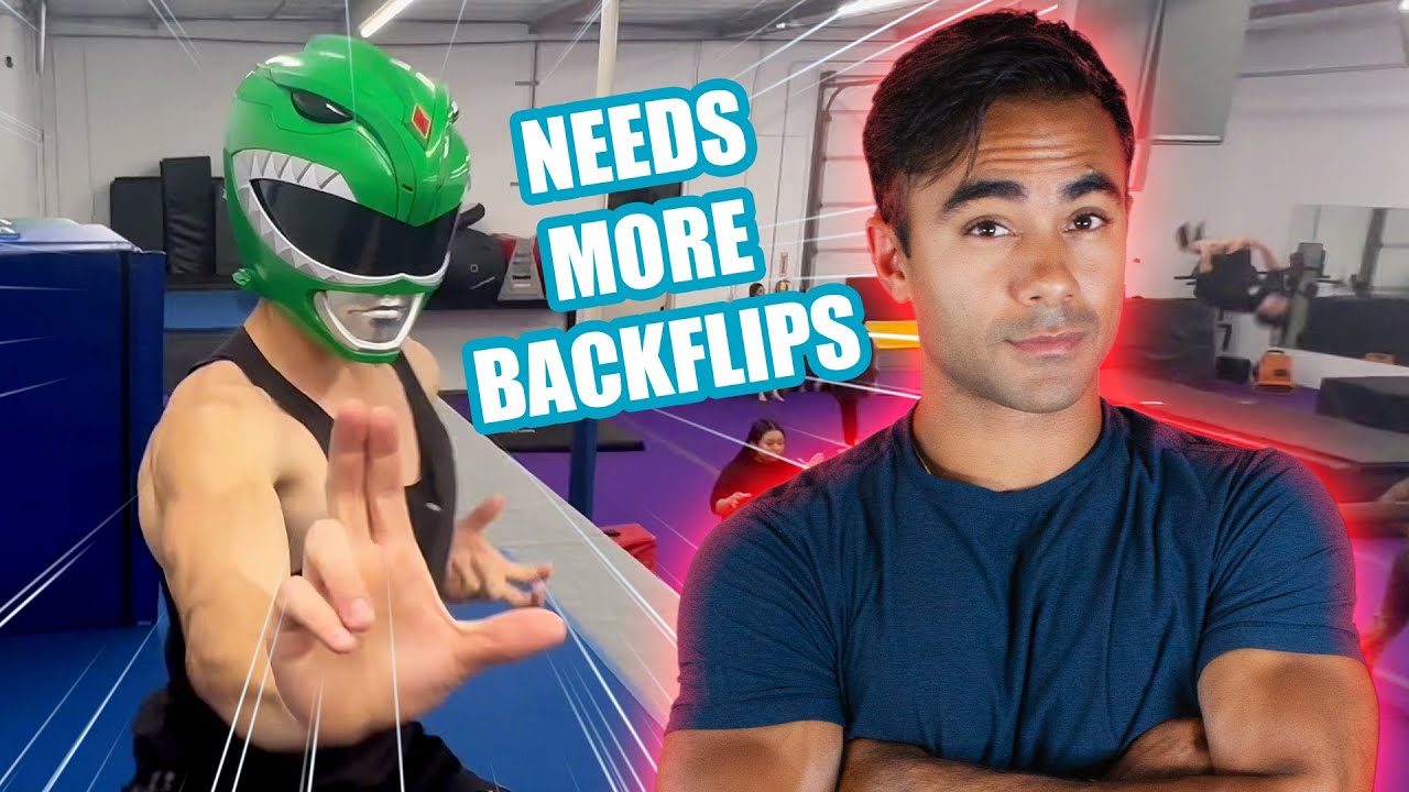 Judging My Stunt Teacher's Power Rangers Audition