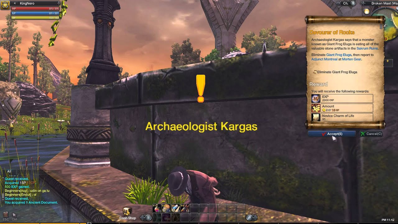RaiderZ - Early Questing