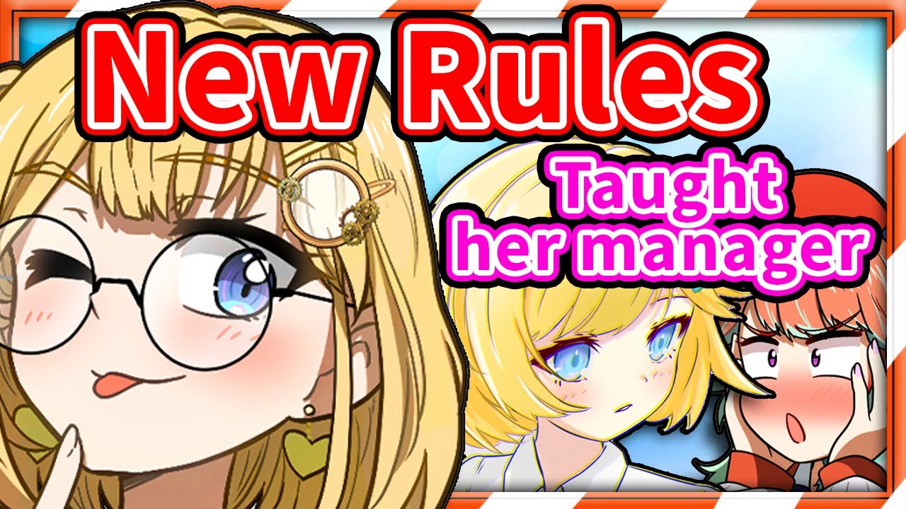 How Ame Trained Her Manager and Made Hololive Add New Rules 【HololiveEN】
