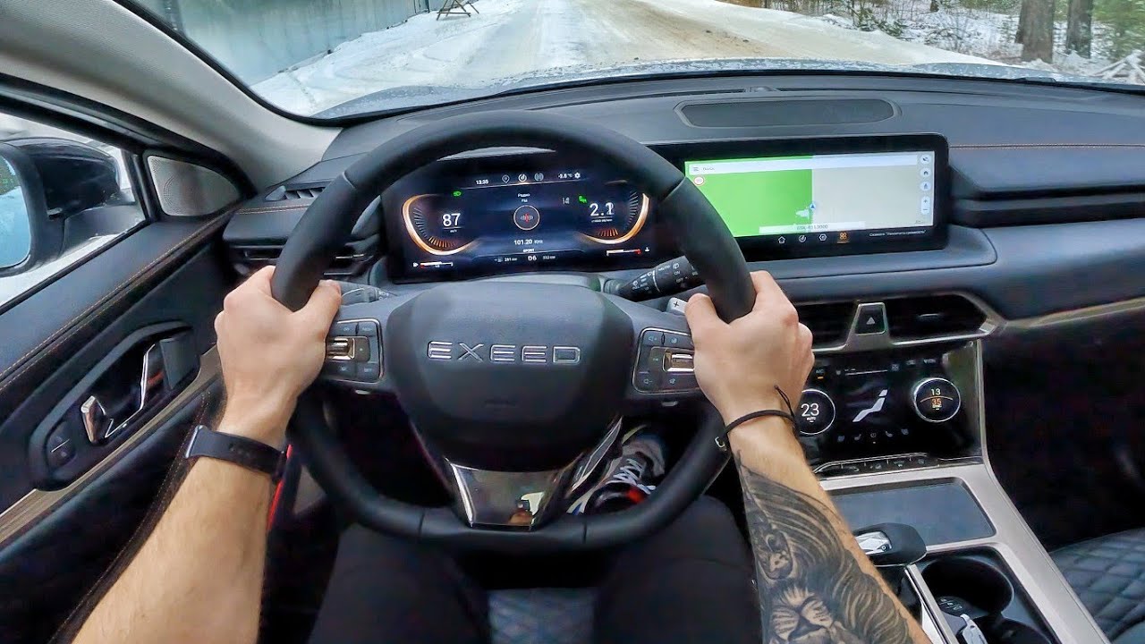 2022 Exeed TXL 2.0 AT - ТЕСТ-ДРАЙВ ОТ ПЕРВОГО ЛИЦА