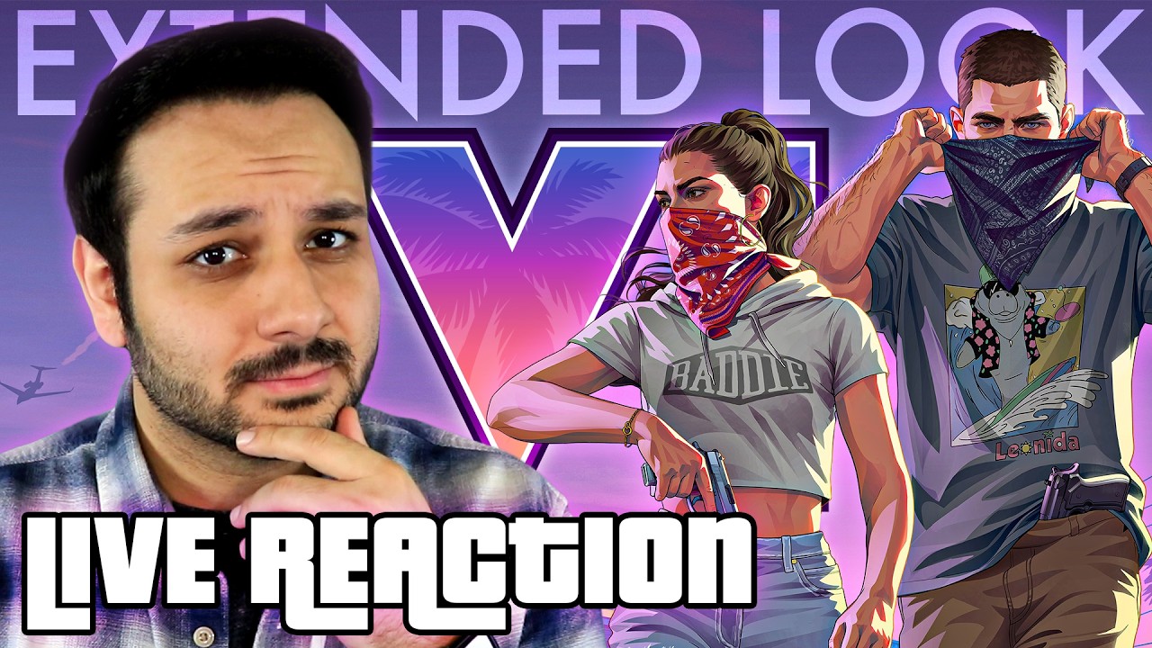 GTA 6 EXTENDED LOOK - LIVE REACTION