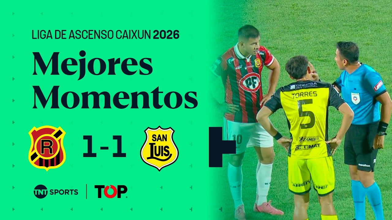 Compacto TOP | 🔴⚫ Rangers de Talca 1 - 1 🟡⚫ San Luis | Liga de Ascenso Caixun 2026 - Fecha 3