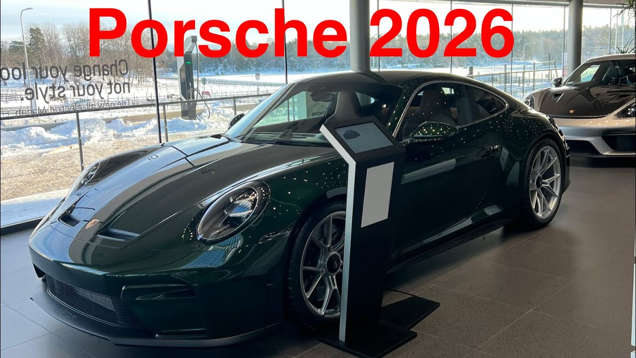 Подробный обзор Porsche в наличии в Стокгольме 🇸🇪