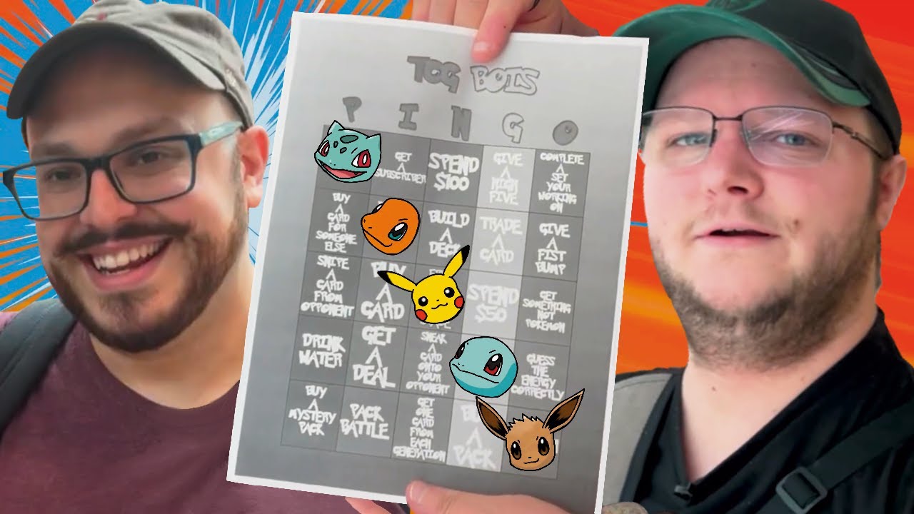 Pokemon Bingo Gotta Stamp'em All
