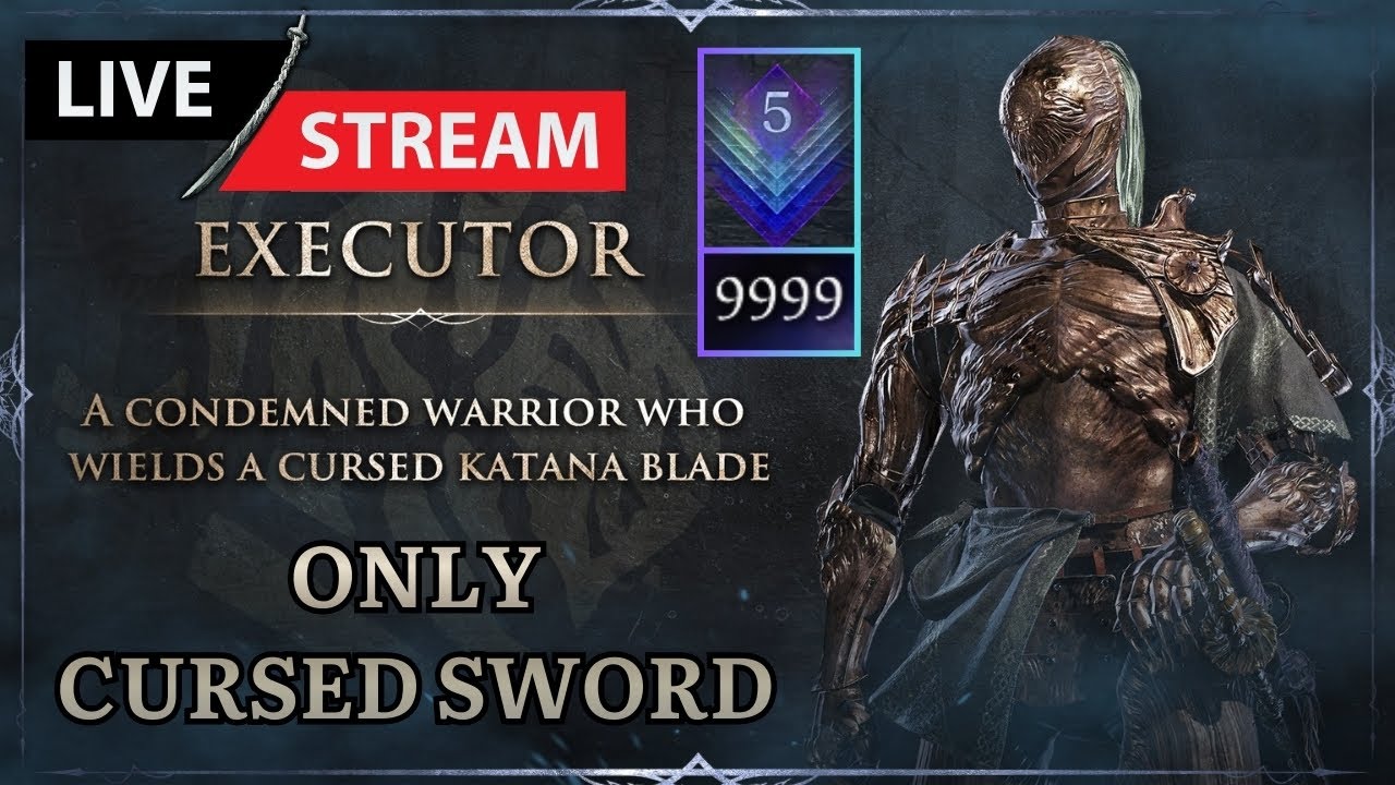 🔴Solo Depth 5 chỉ dùng Cursed Sword Executor - Elden Ring Nightreign