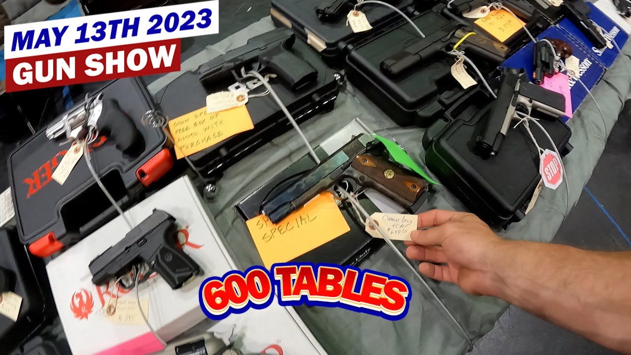 May 13th 2023 Gun Show!  St. Charles MO - UTAS UT9M and Charles Daly 1911 .45!