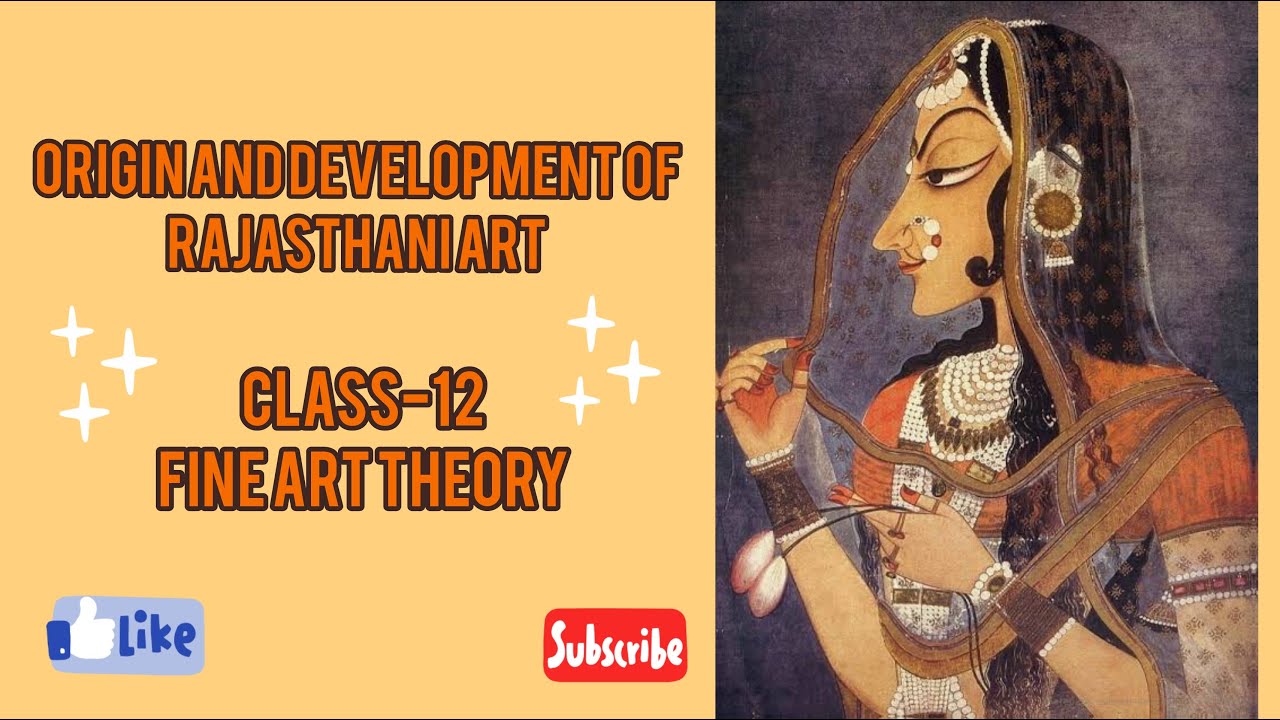 Origin and Development of Rajasthani Art||class-12||fine art theory
