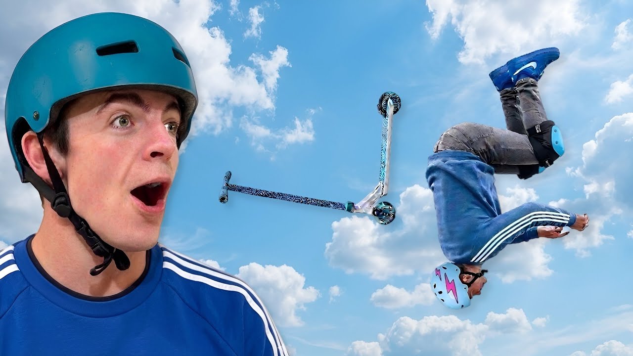 Лучшие в мире трюки на самокате!
