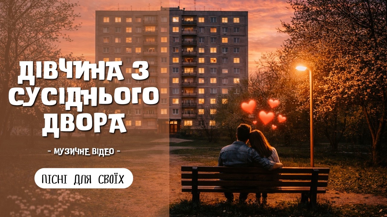 Дівчина з сусіднього двора ❤️ Пісня про юність, двори і перше кохання | Пісні Для Своїх