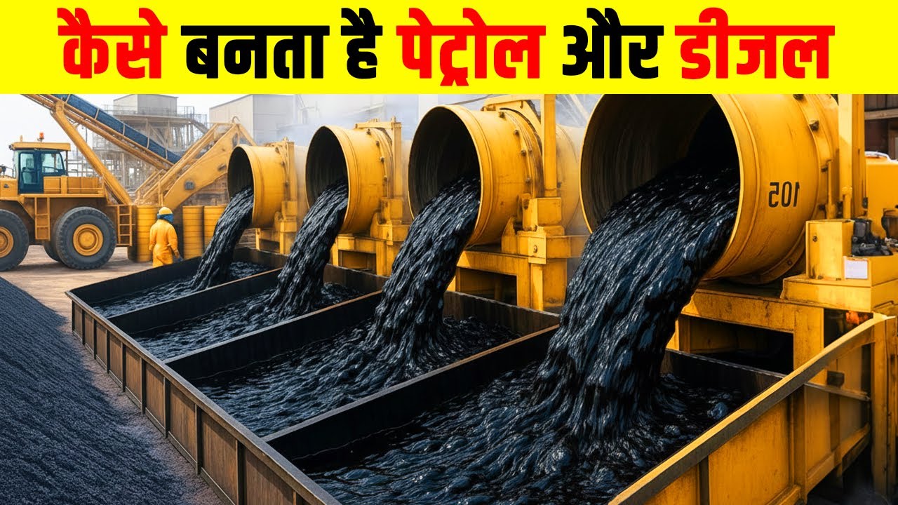 कैसे बनता है पेट्रोल और डीजल? How is petrol diesel made? Fact Fiction
