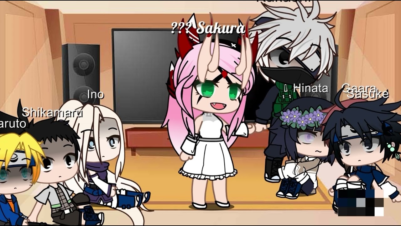 Naruto and Friends react to Sakura Aus/// Part 2/// Requested