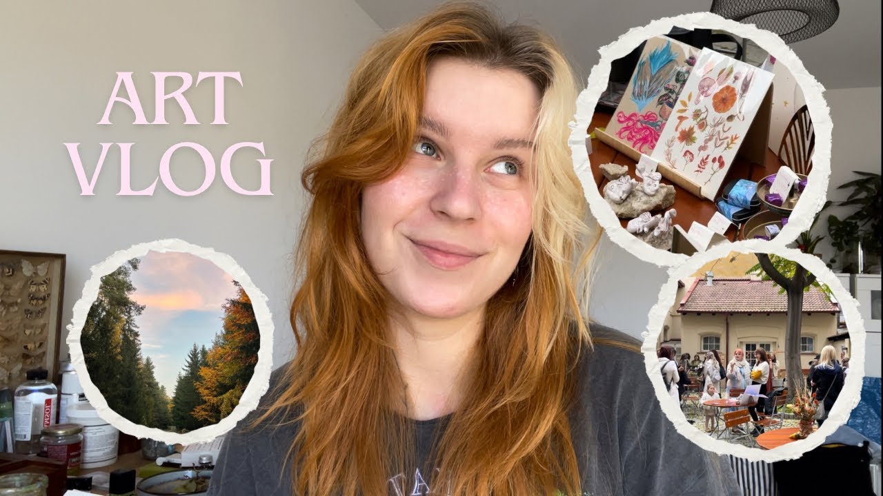 Artvlog ✷ Muse Fair, jak pokračuju s Peachtoberem a iamnotshane