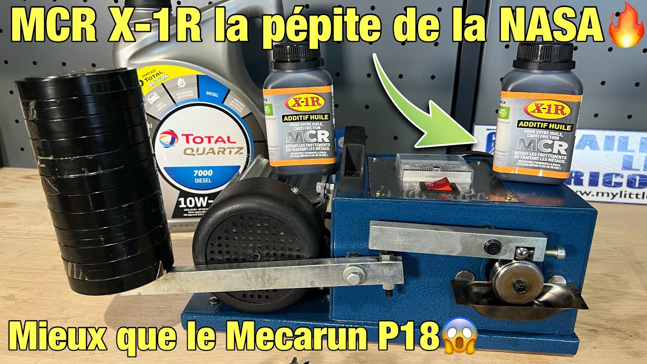 MCR X1R le produit de la Nasa, mieux que le Mecarun p18!😱