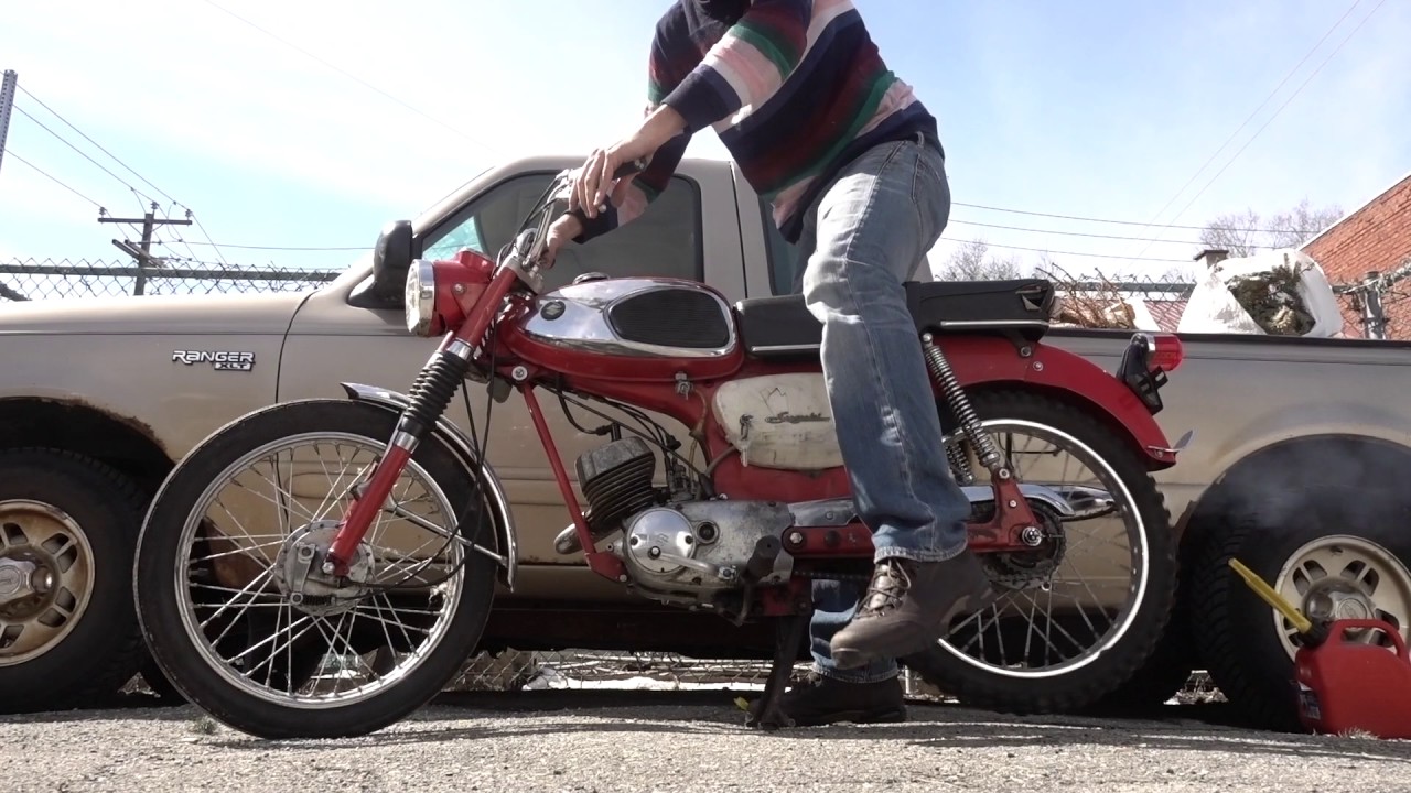Trying to kickstart my 1967 suzuki K11P....multiple attempt