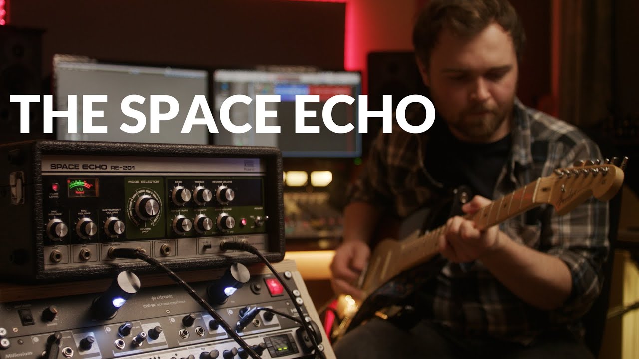 The Space Echo Vibe - Getting awesome guitar sounds with the Roland RE-201 Space Echo