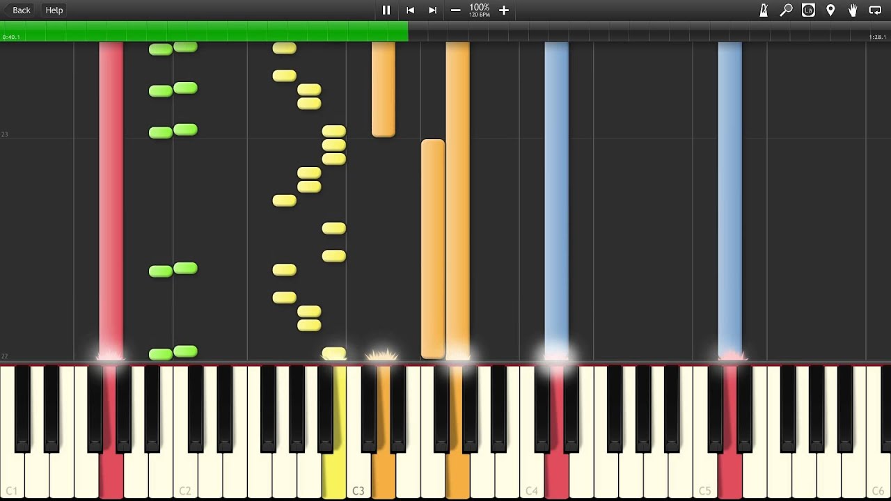 Deep Jungle - Kingdom Hearts [Synthesia]