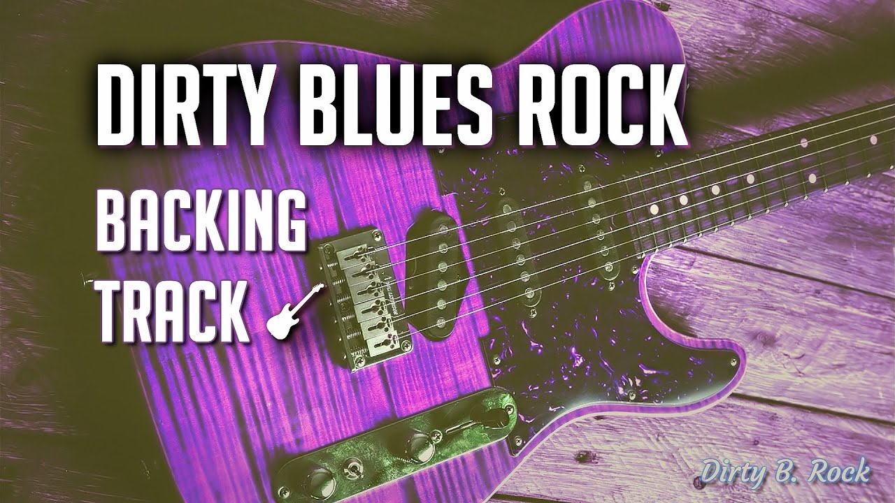 Dirty Blues Rock &bull; Backing Track『FREE DOWNLOAD』link in description