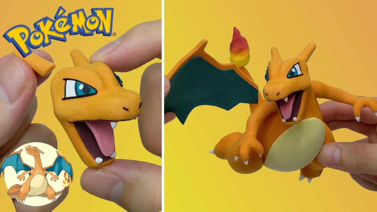 Pokemon Figures Making - Charizard | Clay Art / Pokemon toys