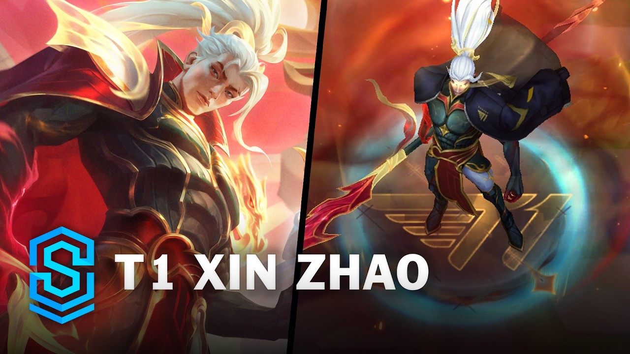 T1 Xin Zhao Skin Spotlight - Pre-Release - PBE Preview - League of Legends
