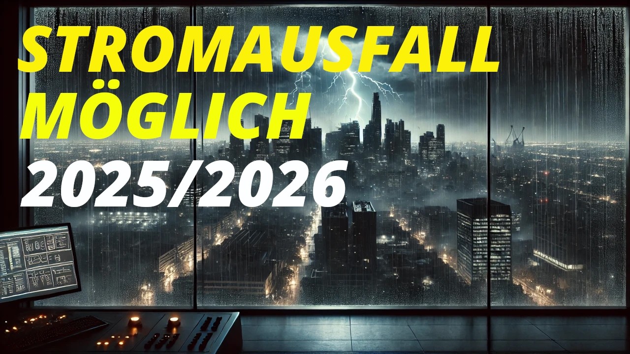 Ist ein Stromausfall bei uns m&ouml;glich? Krisenvorsorge Deutschland.  #prepper #krisenvorsorge