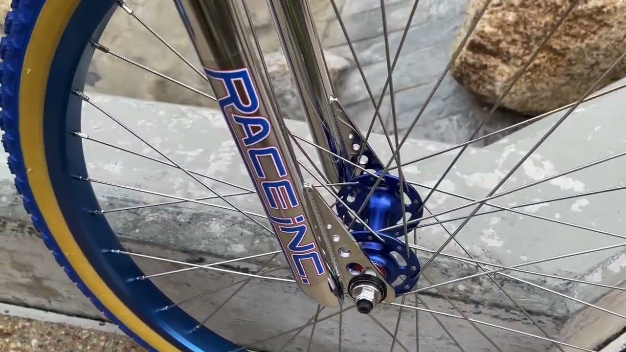 Race Inc. RA24-R BMX bike with mods from 