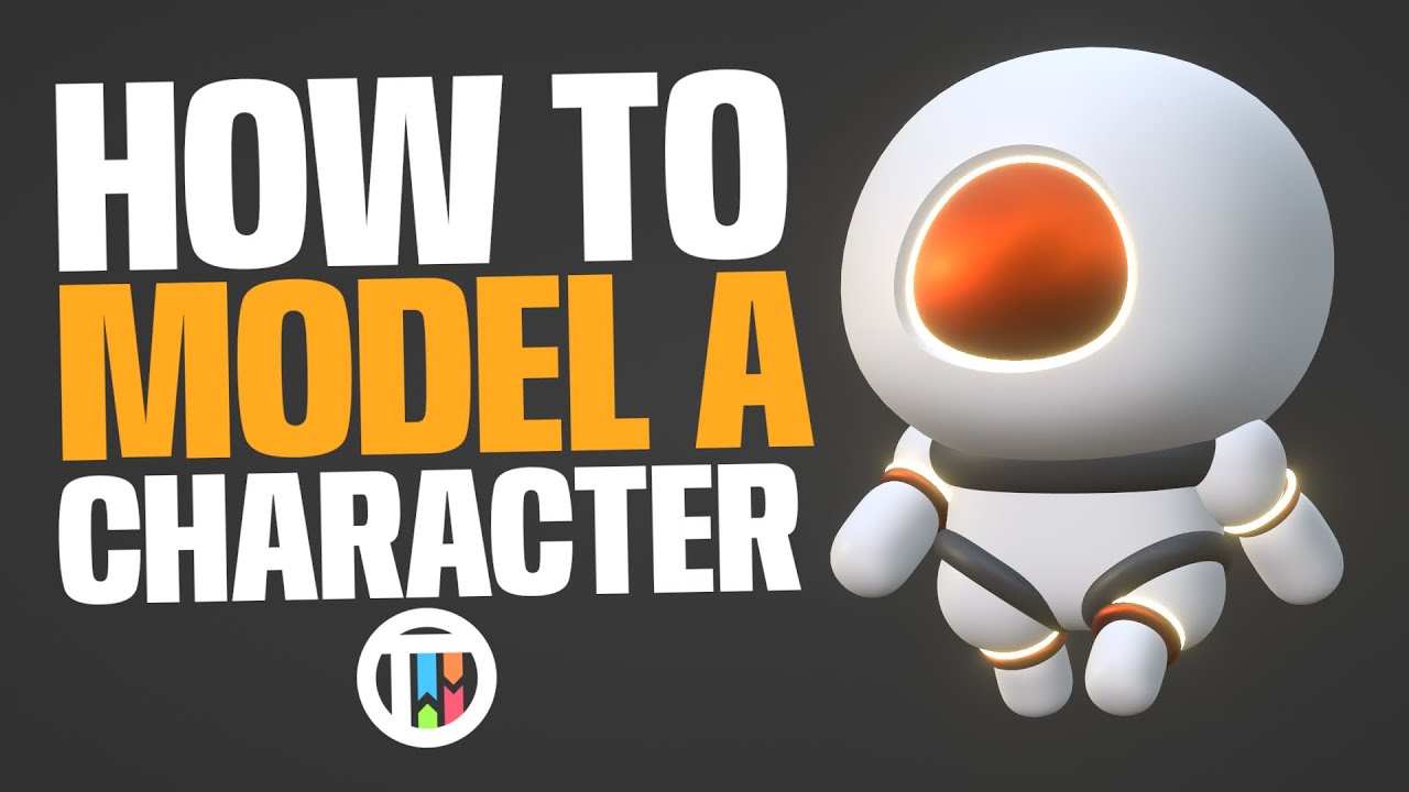 How to Model A Simple Character in Blender 3.0