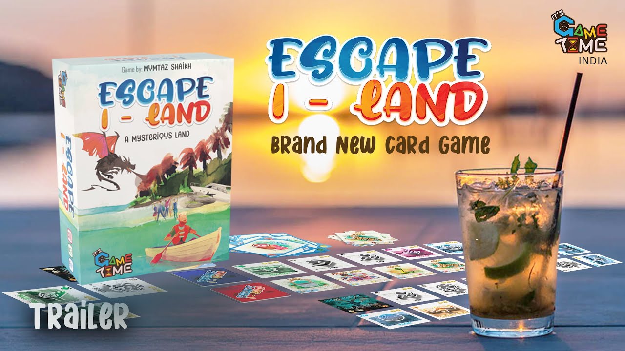 Escape I-Land Brand New Card Game Trailer | Presented by It's Game Time India | Coming Soon