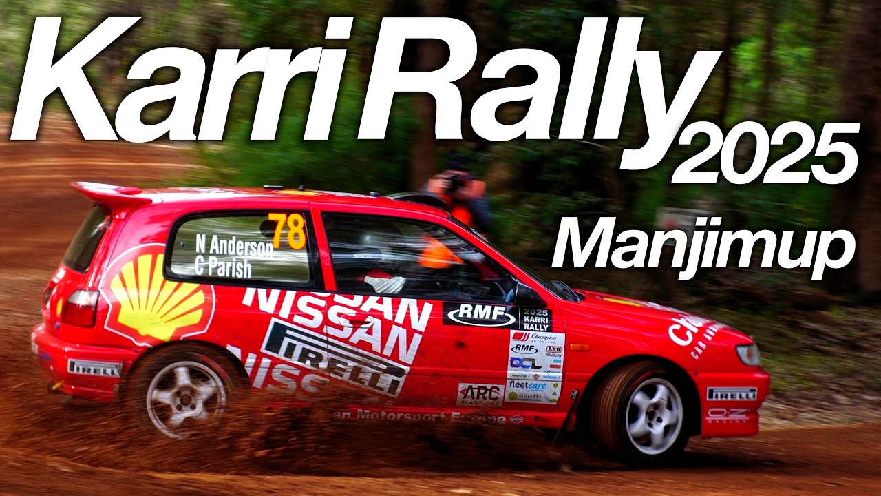 Karri Rally 2025 / featuring WA's top Rallycars at Cosy Creek MotoX, Manjimup