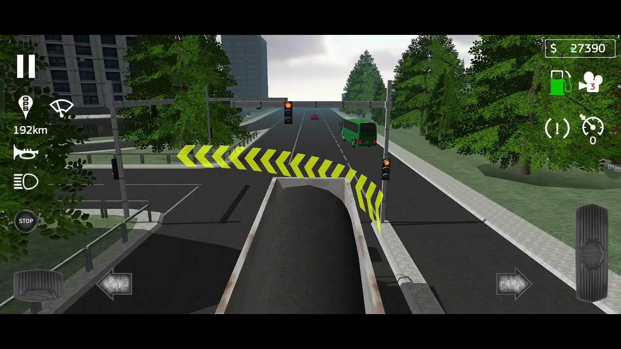 Cargo Transport Simulator GamePlay driving Kamza FL 331HP Asphalt Medium-speed truck 73KM/H❗