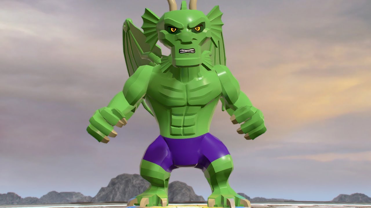LEGO Marvel Super Heroes 2 - Fin Fang Foom - Open World Free Roam Gameplay (PC HD) [1080p60FPS]