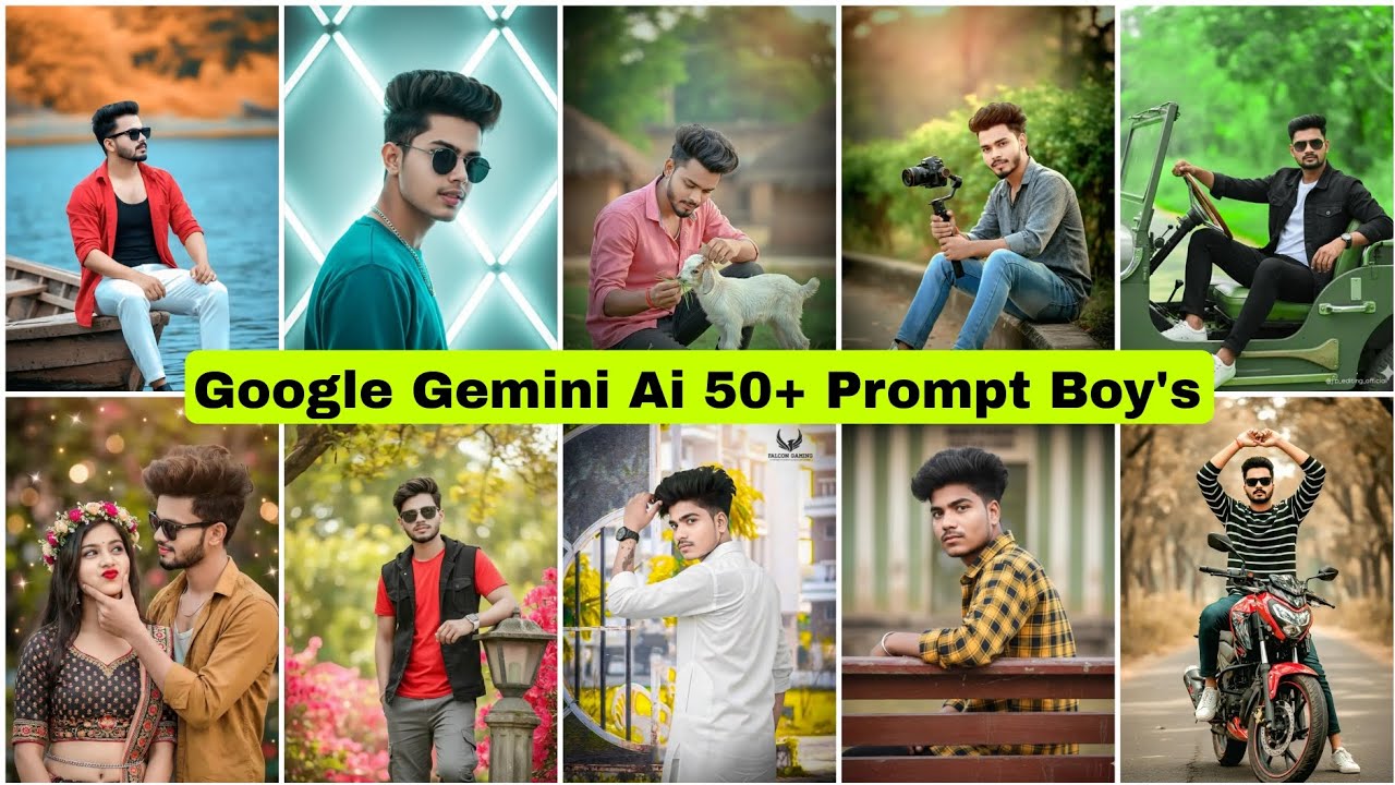Google Gemini Ai 50+ Prompt Boy's 🔥 Instagram Trending Google Gemini Ai Prompt Boy's | Photo Editing