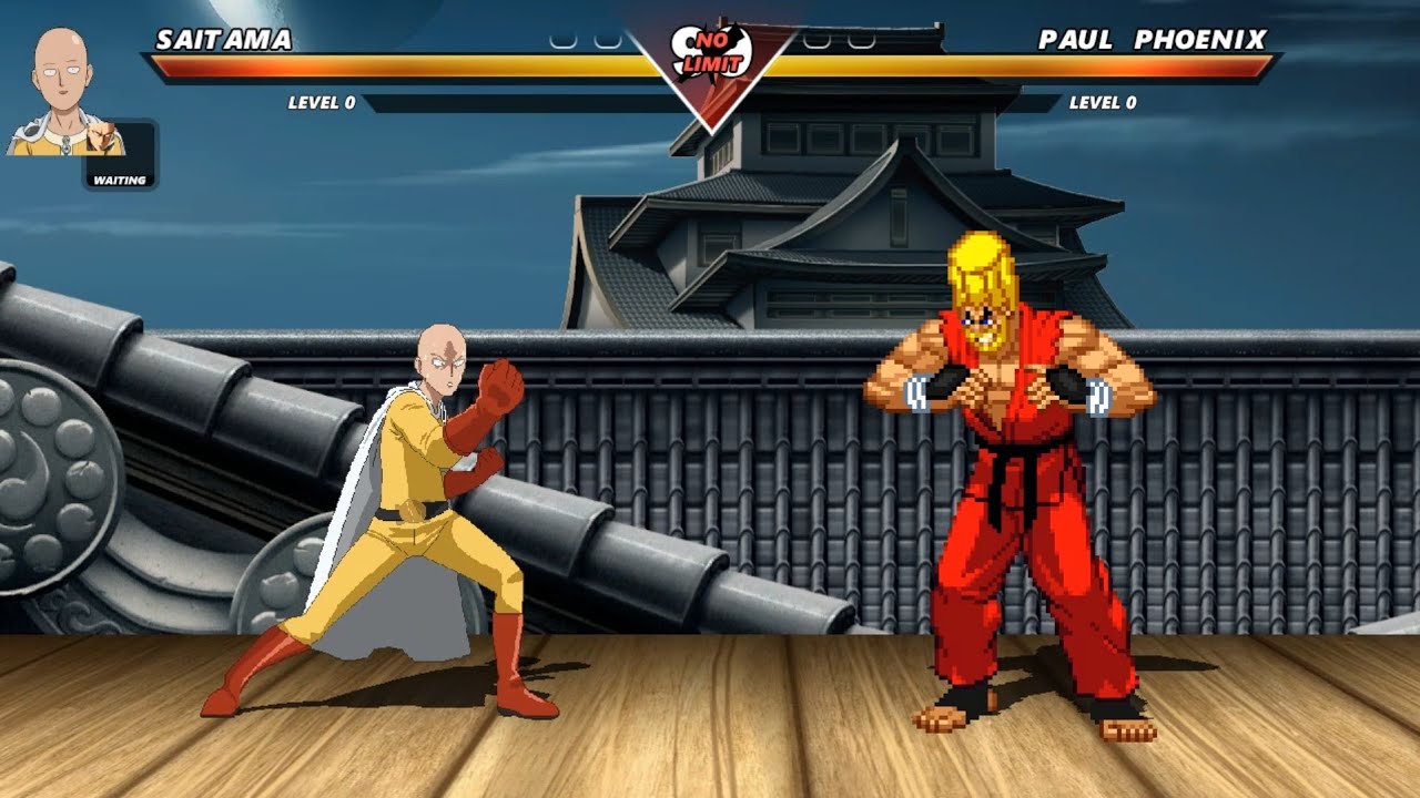 SAITAMA vs PAUL PHOENIX - The most epic fight ever made❗
