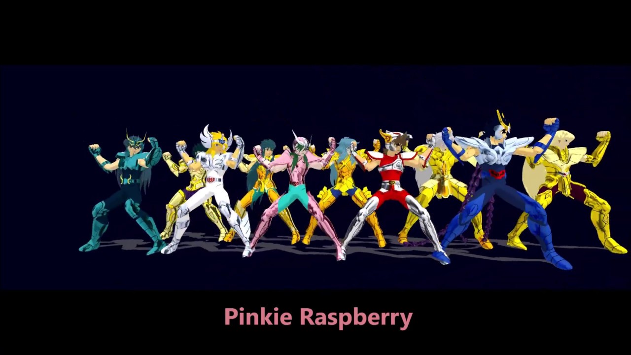 ( MMD ) Saint Seiya * GangnamStyle *