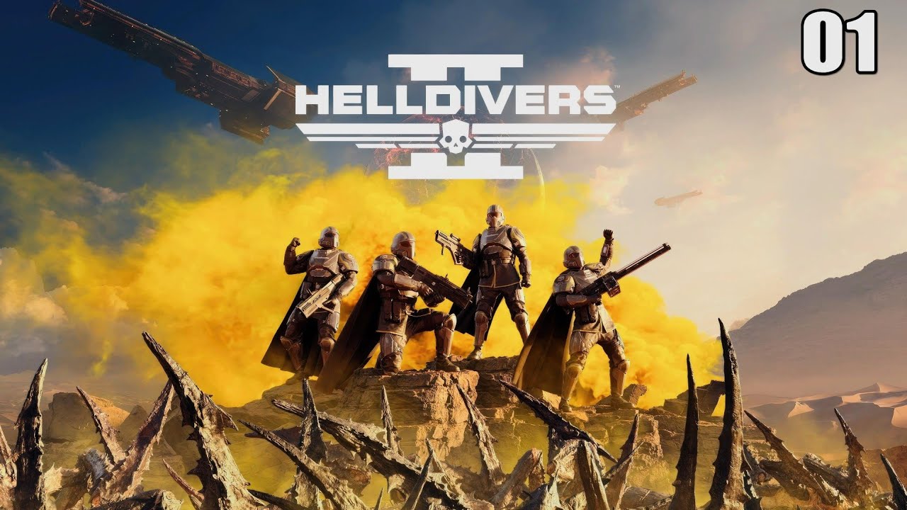 helldivers 2 ep 01 Un Petit Pas pour l'Homme, un Grand Bond en Enfer