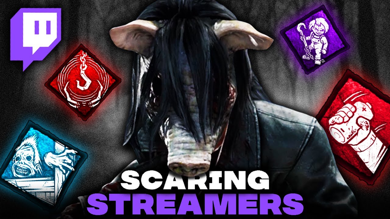 JUMPSCARING A TWITCH STREAMER WITH PIG | Dead By Daylight