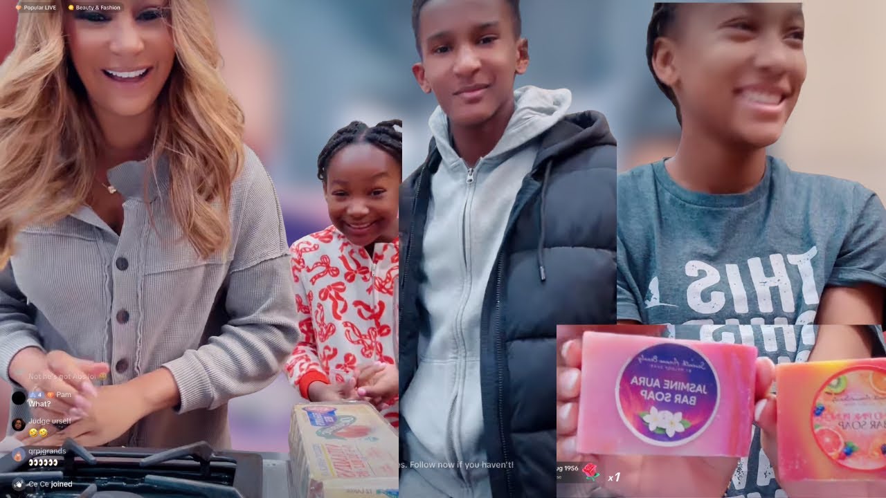 Melody Shari Goes LIVE With Her 4 Kids: Fun-o-Meters 
